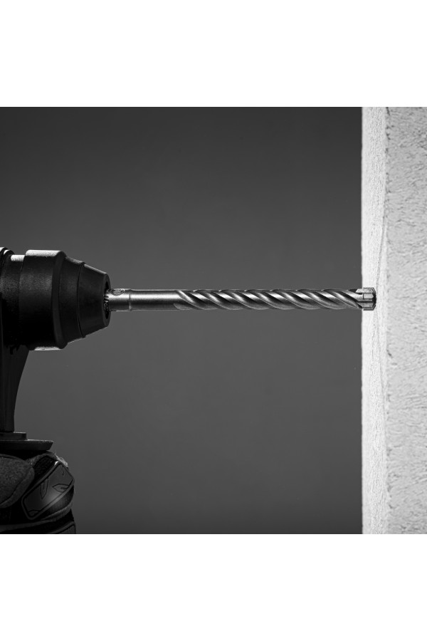 Бур по бетону, 10 x 160 мм, SDS Plus c крестовой пластиной Matrix