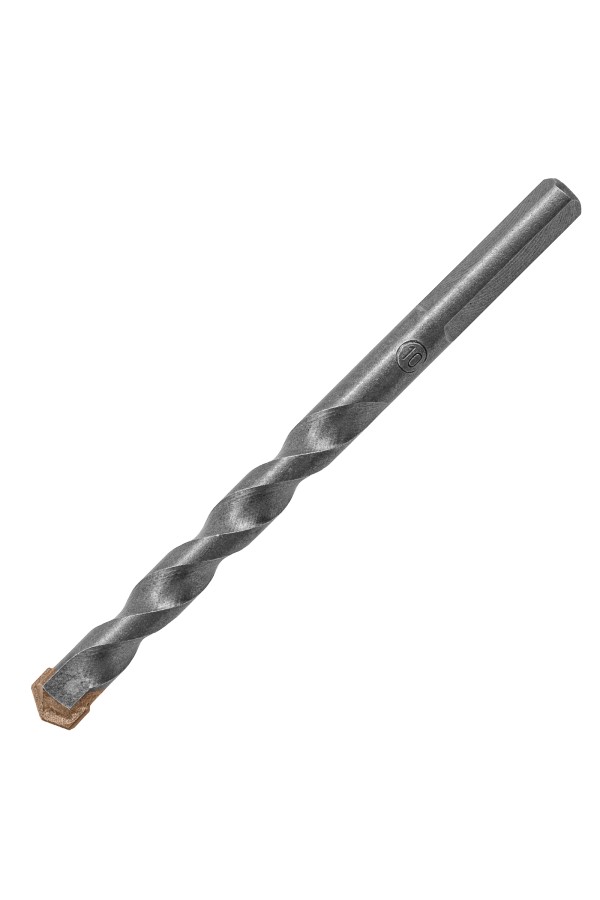 Сверло по бетону, 10 х 120 мм, трехгранный хвостовик Matrix