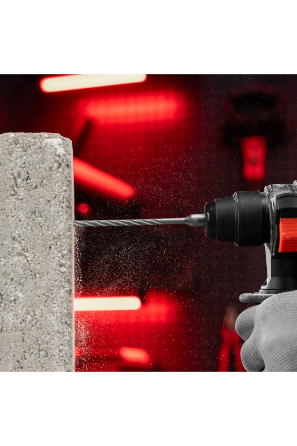 Бур по бетону, 5 x 160 мм, SDS PLUS c крестовой пластиной Matrix