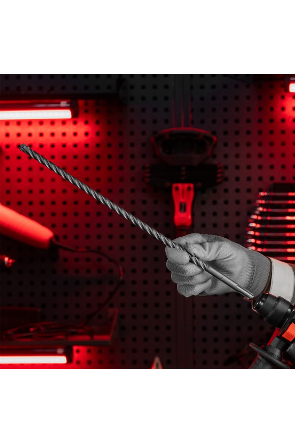 Бур по бетону, 12 x 400 мм, SDS PLUS c крестовой пластиной MATRIX