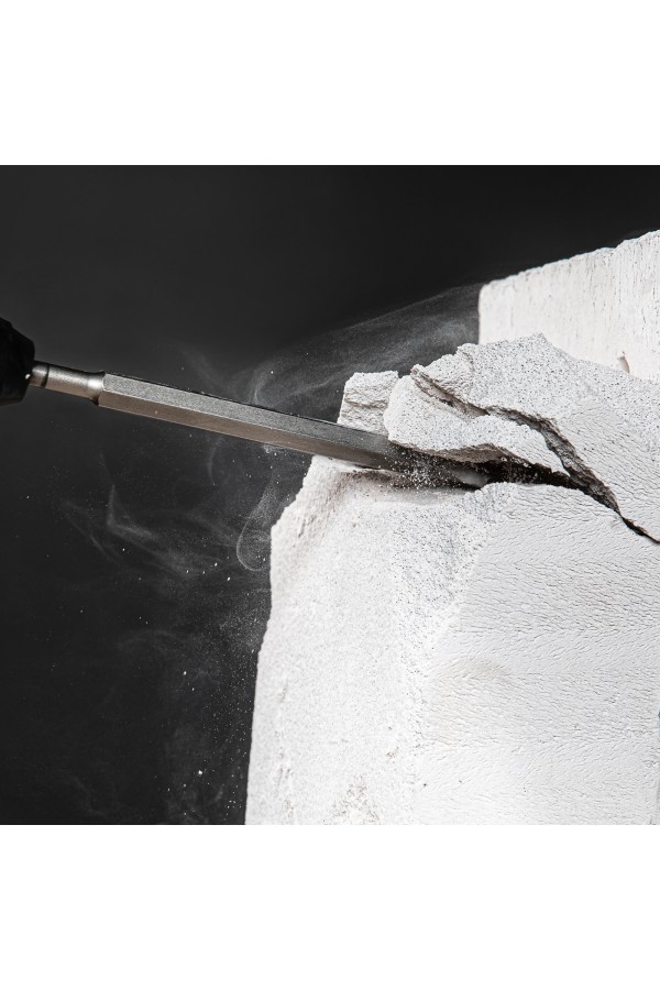 Набор буров по бетону, 6-8-10 х 160, 8-10-12 х 210, 10-12-14 х 260 мм, зубила 4 шт, SDS Plus Matrix