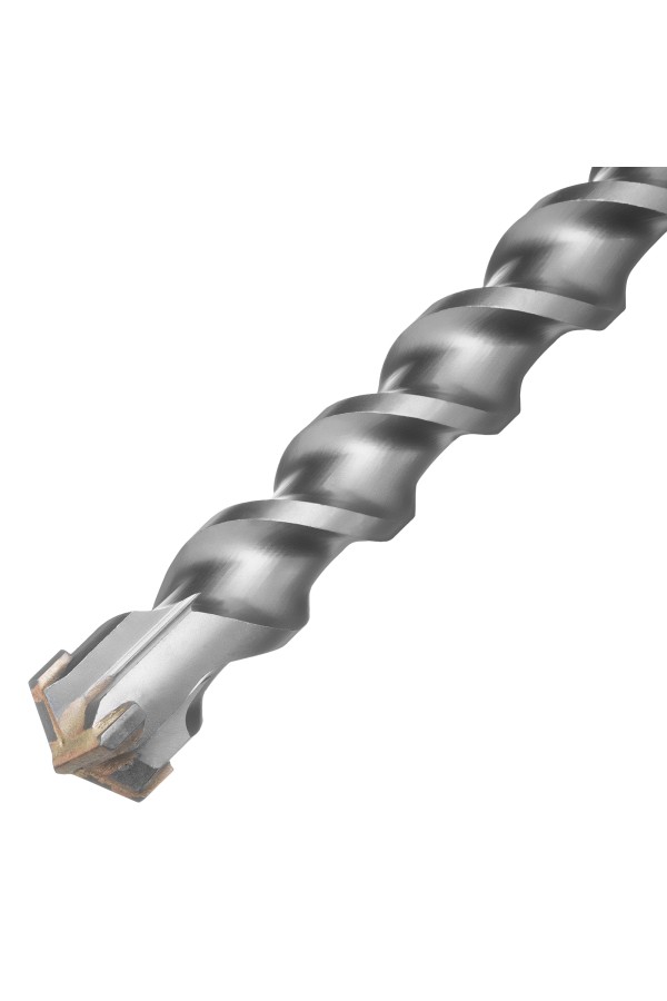 Бур по бетону, 24 х 600 мм, SDS Max c крестовой пластиной Matrix