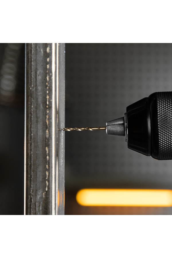 Сверло по металлу, 2 мм, HSS Co-8%, 2 шт.// Denzel