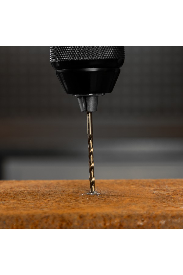 Сверло по металлу, 3,2 мм, HSS Co-8% // Denzel