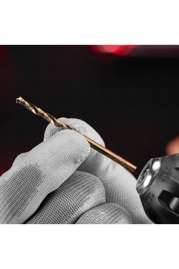 Сверло по металлу, 3.5 мм, HSS Co-5%, 2 шт Matrix