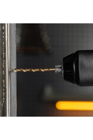 Сверло по металлу, 4 мм, HSS Co-8%// Denzel