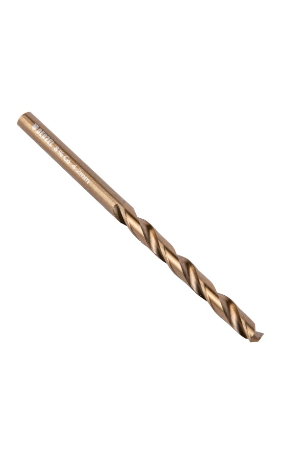 Сверло по металлу, 4,2 мм, HSS Co-8%// Denzel