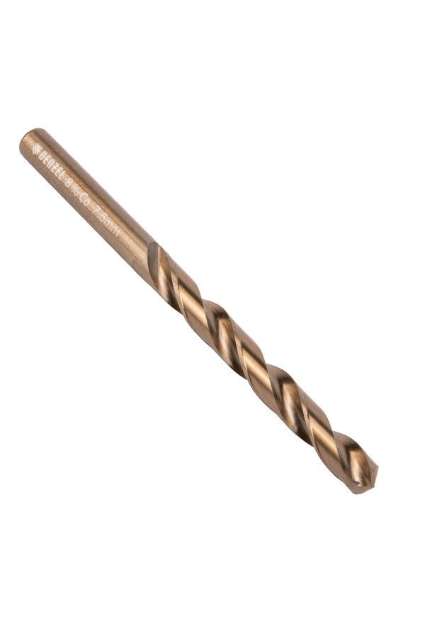 Сверло по металлу, 7,5 мм, HSS Co-8%// Denzel