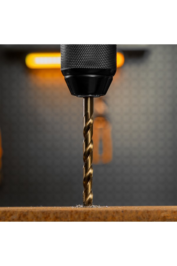 Сверло по металлу, 8 мм, HSS Co-8%// Denzel