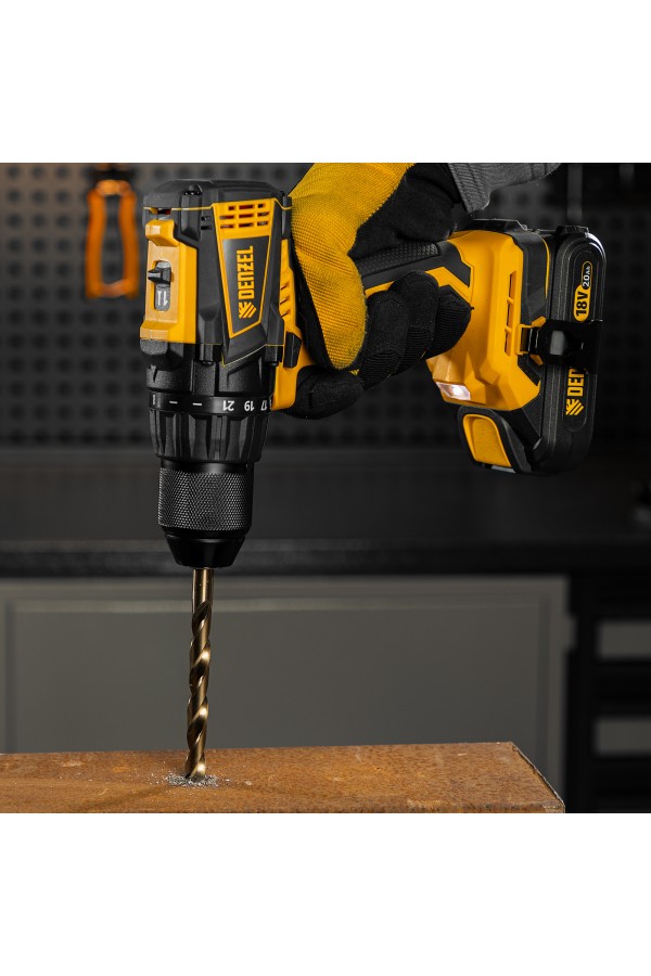 Сверло по металлу, 10 мм, HSS Co-8%// Denzel