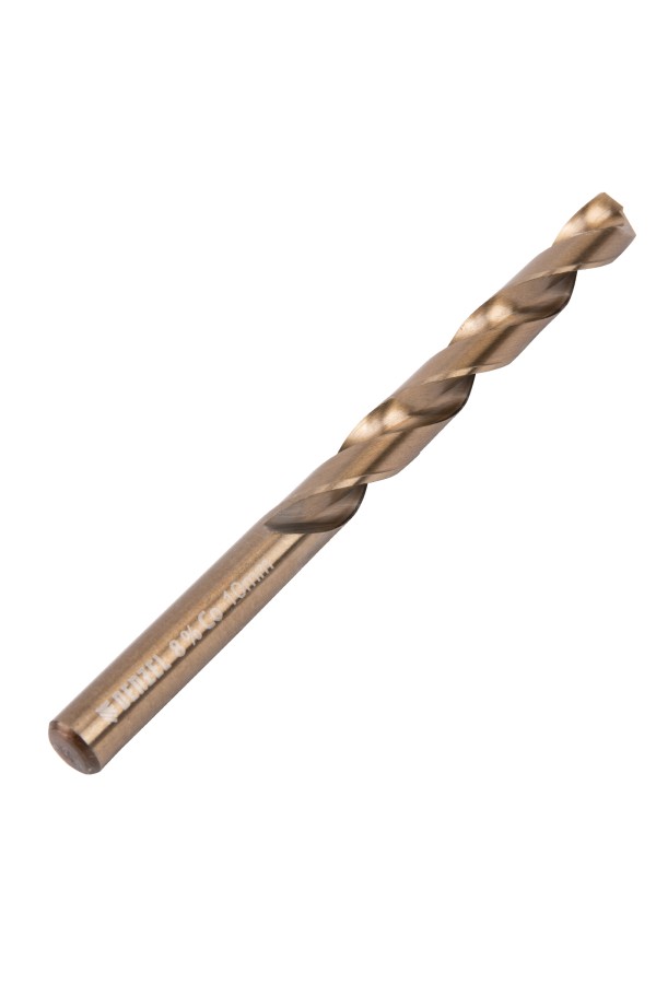 Сверло по металлу, 10 мм, HSS Co-8%// Denzel