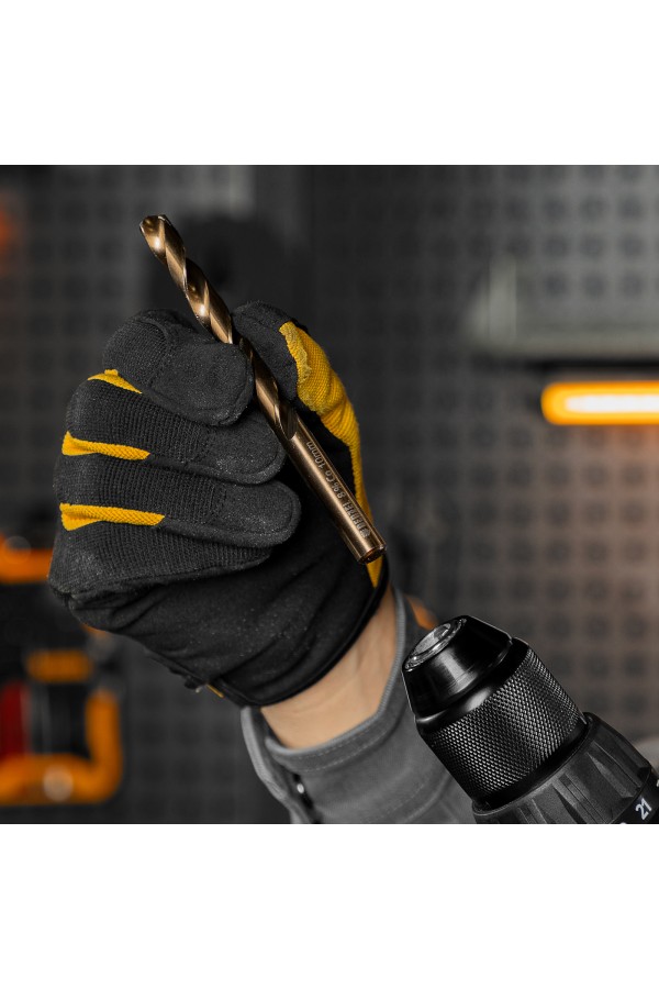 Сверло по металлу, 10 мм, HSS Co-8%// Denzel