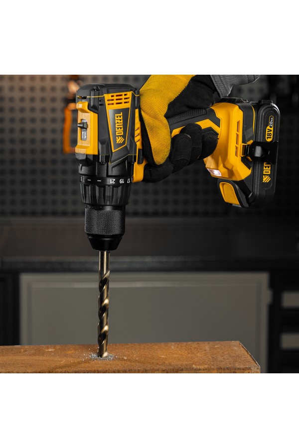 Сверло по металлу, 12 мм, HSS Co-8%// Denzel