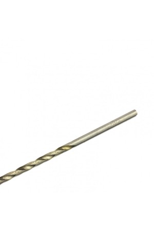 Сверло по металлу, 3 х 100 мм, полированное, удл, HSS, 10 шт, цилиндрический хвостовик Matrix