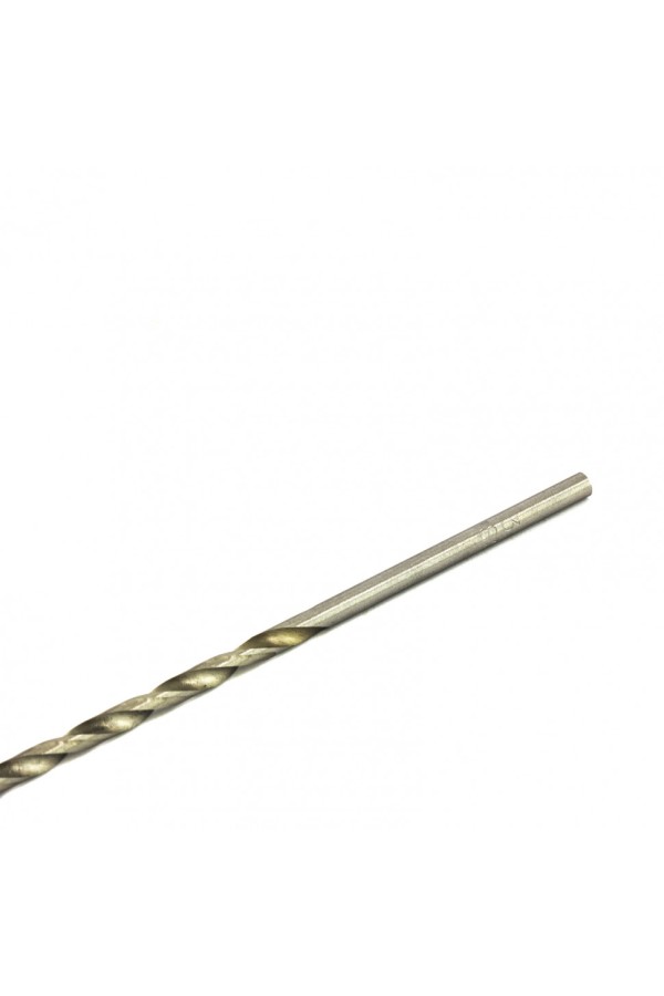 Сверло по металлу, 3 х 100 мм, полированное, удл, HSS, 10 шт, цилиндрический хвостовик Matrix