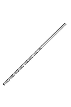 Сверло по металлу, 3 х 100 мм, полированное, удл, HSS, 10 шт, цилиндрический хвостовик Matrix