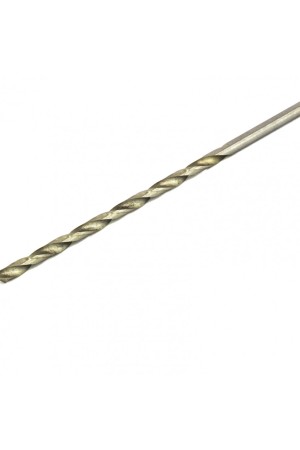 Сверло по металлу, 3 х 100 мм, полированное, удл, HSS, 10 шт, цилиндрический хвостовик Matrix
