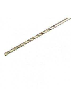Сверло по металлу, 3.2 х 106 мм, полированное, удл, HSS, 10 шт, цилиндрический хвостовик Matrix