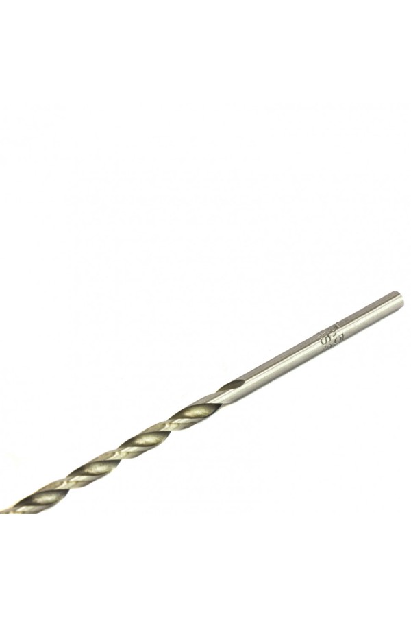 Сверло по металлу, 3.5 х 110 мм, полированное, удл, HSS, 10 шт, цилиндрический хвостовик Matrix