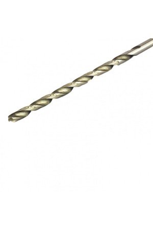 Сверло по металлу, 4.2 х 119 мм, полированное, удл, HSS, 10 шт, цилиндрический хвостовик Matrix