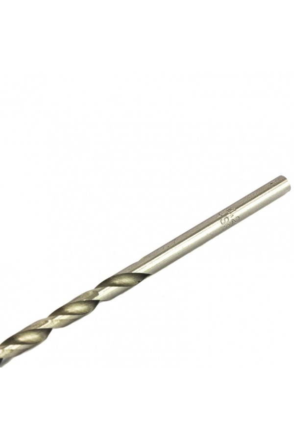 Сверло по металлу, 4.2 х 119 мм, полированное, удл, HSS, 10 шт, цилиндрический хвостовик Matrix