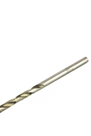 Сверло по металлу, 4.5 х 126 мм, полированное, удл, HSS, 10 шт, цилиндрический хвостовик Matrix