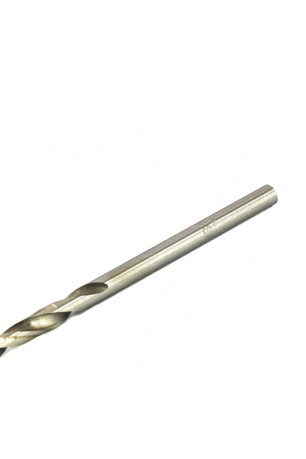 Сверло по металлу 4.8 х 132 мм, полированное, удл, HSS, 10 шт, цилиндрический хвостовик Matrix