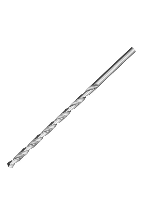 Сверло по металлу, 5 х 132 мм, полированное, удл, HSS, 10 шт, цилиндрический хвостовик Matrix