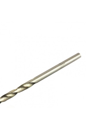 Сверло по металлу, 5 х 132 мм, полированное, удл, HSS, 10 шт, цилиндрический хвостовик Matrix