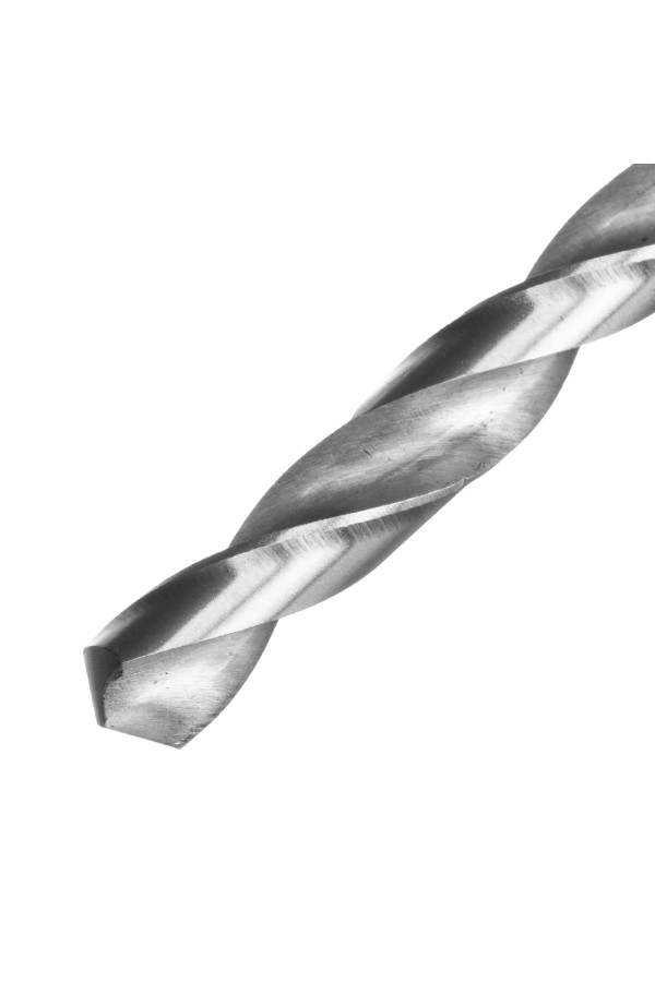 Сверло по металлу, 5 х 132 мм, полированное, удл, HSS, 10 шт, цилиндрический хвостовик Matrix