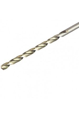 Сверло по металлу, 5.5 х 139 мм, полированное, удл, HSS, 10 шт, цилиндрический хвостовик Matrix