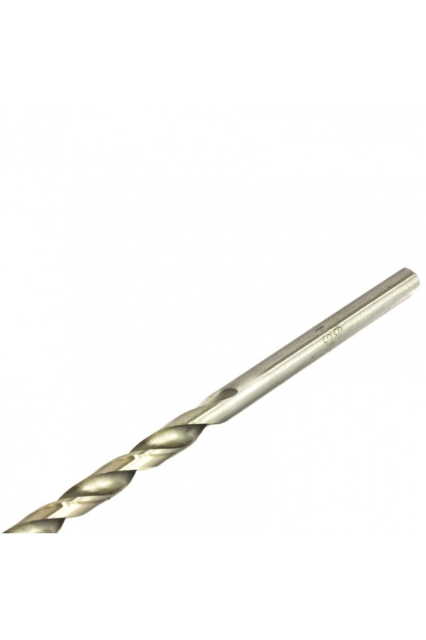 Сверло по металлу, 6 х 139 мм, полированное, удл, HSS, 10 шт, цилиндрический хвостовик Matrix