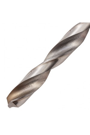 Сверло по металлу, 6.5 х 148 мм, полированное, удл, HSS, 10 шт, цилиндрический хвостовик Matrix