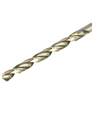 Сверло по металлу, 8 х 165 мм, полированное, удл, HSS, 5 шт, цилиндрический хвостовик Matrix