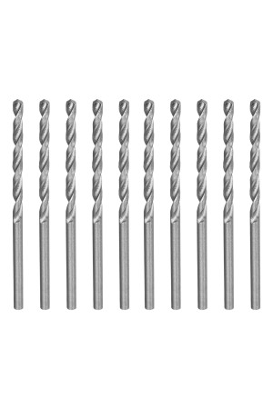 Сверло по металлу, 2.5 мм, полированное, HSS, 10 шт, цилиндрический хвостовик Matrix