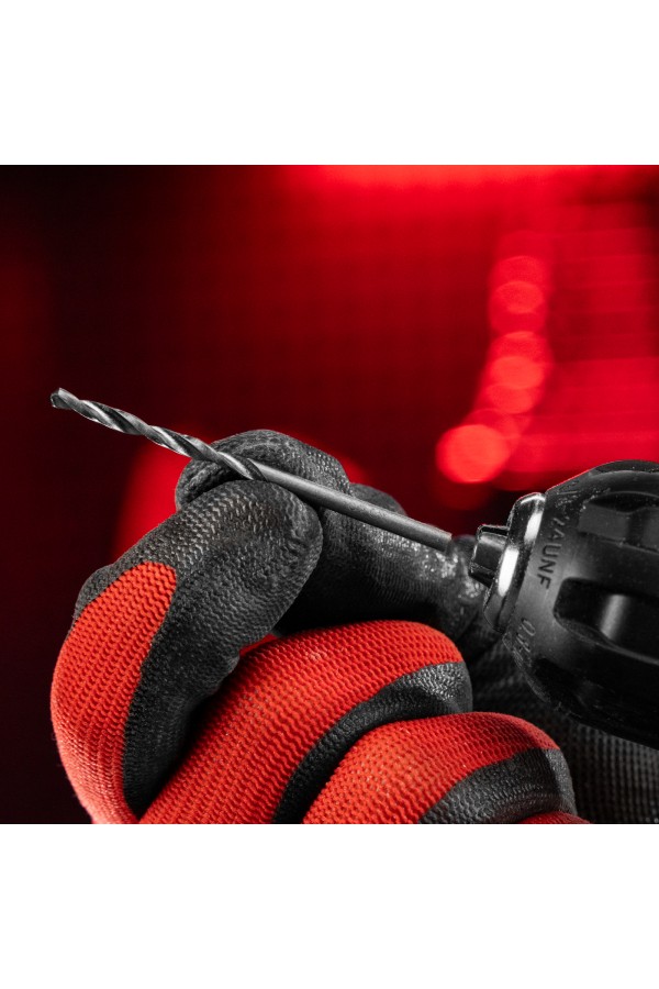 Сверло по металлу, 3 мм, полированное, HSS, 10 шт, цилиндрический хвостовик Matrix