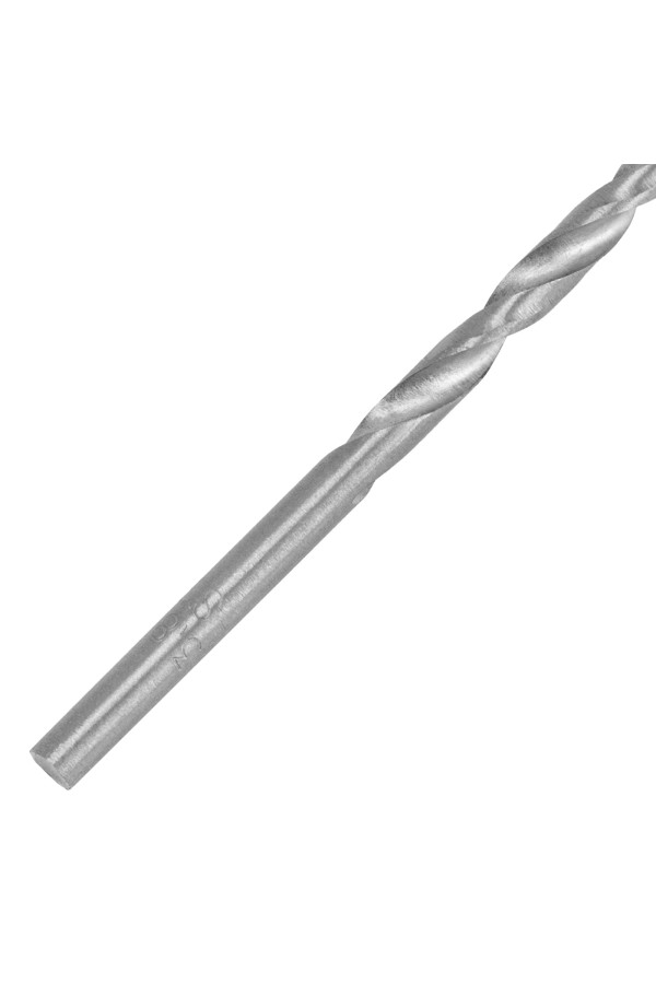 Сверло по металлу, 3.8 мм, полированное, HSS, 10 шт, цилиндрический хвостовик Matrix