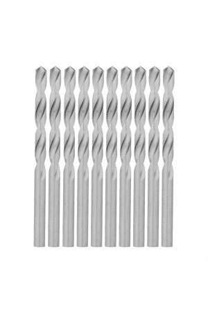Сверло по металлу, 6.5 мм, полированное, HSS, 10 шт, цилиндрический хвостовик Matrix