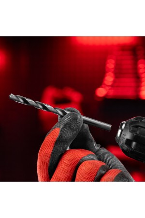 Сверло по металлу, 6.5 мм, полированное, HSS, 10 шт, цилиндрический хвостовик Matrix