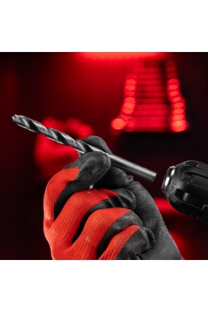 Сверло по металлу, 8 мм, полированное, HSS, 10 шт, цилиндрический хвостовик Matrix