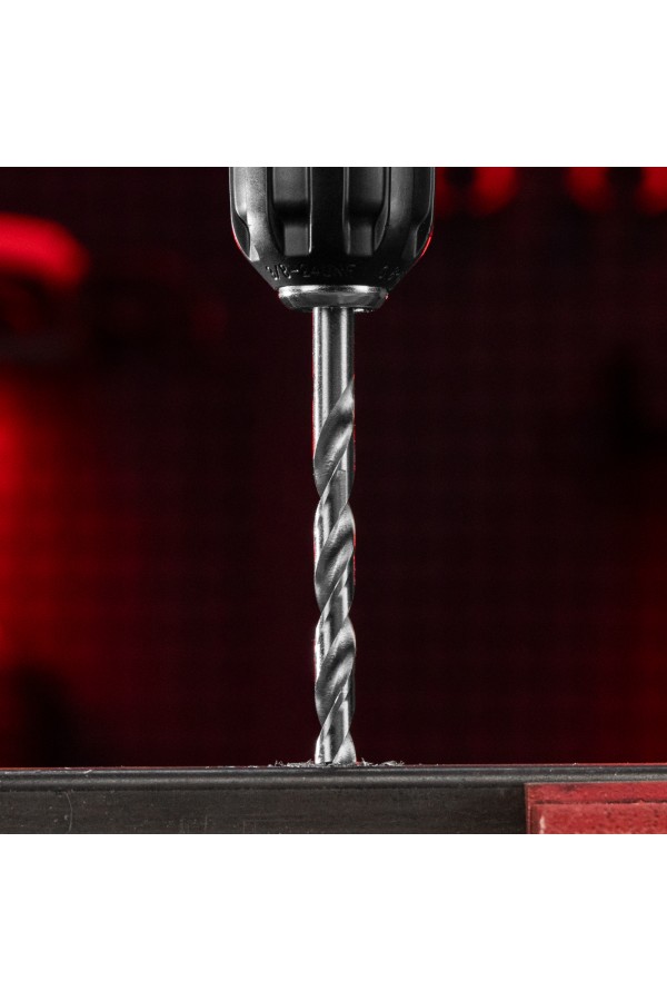 Сверло по металлу, 8 мм, полированное, HSS, 10 шт, цилиндрический хвостовик Matrix