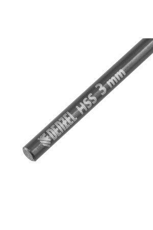 Сверло по металлу, 3 мм, HSS-Tin, Golden Tip, 10 шт. Denzel