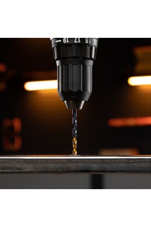 Сверло по металлу, 3,2 мм, HSS-Tin, Golden Tip, 10 шт. Denzel