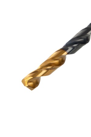 Сверло по металлу, 4,8 мм, HSS-Tin, Golden Tip, 10 шт. Denzel