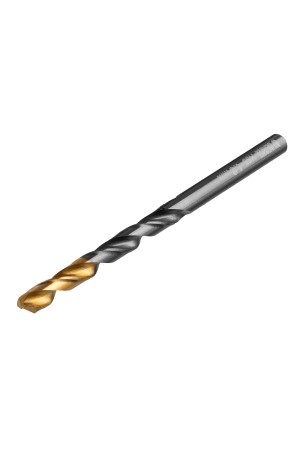 Сверло по металлу, 4,8 мм, HSS-Tin, Golden Tip, 10 шт. Denzel