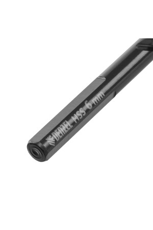Сверло по металлу, 6 мм, HSS-Tin, Golden Tip, 10 шт. Denzel