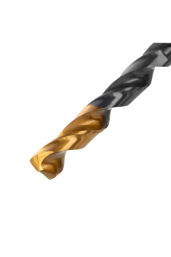 Сверло по металлу, 6 мм, HSS-Tin, Golden Tip, 10 шт. Denzel