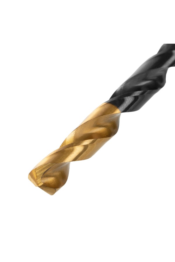 Сверло по металлу, 7 мм, HSS-Tin, Golden Tip, 10 шт. Denzel