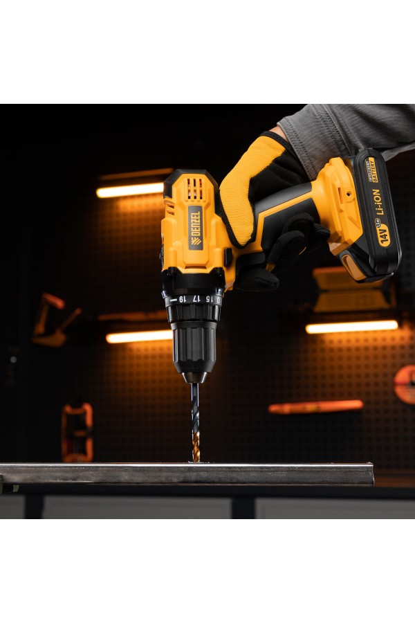 Сверло по металлу, 7 мм, HSS-Tin, Golden Tip, 10 шт. Denzel