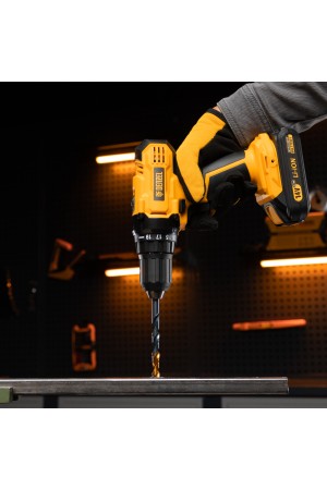 Сверло по металлу, 8,5 мм, HSS-Tin, Golden Tip, 8 шт. Denzel